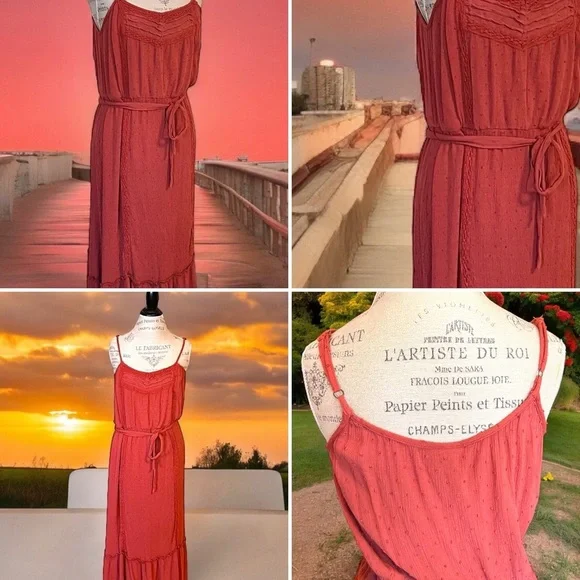 Knox Rose Terracotta Dress - Picture 6 of 16